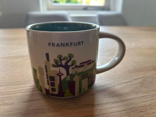 Starbucks Frankfurt You Are Here Mok, Huis en Inrichting, Keuken | Servies, Zo goed als nieuw, Kop(pen) en/of Schotel(s), Overige stijlen