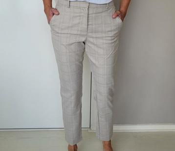 Erg mooie pantalon/broek met stretch/rek Maat 38 Beige beschikbaar voor biedingen
