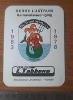 Carnaval De Waoterjokers Nimwegen 3e lustrum 1963 -1978, Verzenden, Zo goed als nieuw, Bedrijf of Vereniging
