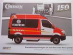 6x Mercedes Ambulance brochures/folders Miesen Binz Advanz, Ophalen of Verzenden, Zo goed als nieuw, Mercedes