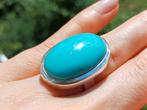 Vanoli 925 zilveren ring met Arizona turquoise maat 17, Sieraden, Tassen en Uiterlijk, Ringen, Daiva1973@hotmail.com, Vanoli, Blauw