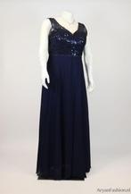 SALE grote maat galajurk marineblauw 48, 50, Galajurk, Blauw, Maat 46/48 (XL) of groter, Nieuw