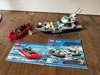Lego City- Politie Patrouilleboot - 60129, Kinderen en Baby's, Speelgoed | Duplo en Lego, Ophalen of Verzenden, Zo goed als nieuw