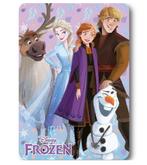 Disney Frozen Fleece Deken Group - Woondeken / Fleecedeken, Overige kleuren, Meisje, Nieuw, Ophalen of Verzenden
