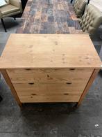 Grenen ladekast H86xB88xD52cm, Ophalen, ., 50 tot 100 cm, Zo goed als nieuw