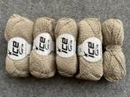 5 stuks Wol/Acrylic Garen., Hobby en Vrije tijd, Breien en Haken, Verzenden, Nieuw, Breien of Haken, Wol of Garen