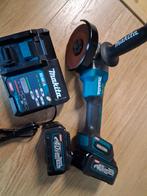 Nieuwe makita ga005g 40v met 2 accu's en lader, Ophalen, Nieuw, Haakse handslijpmachine