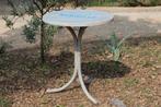 Brocante - Bijzondere Bistro-tafel!, Tuin en Terras, Ophalen, Gebruikt