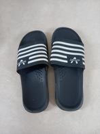 Blauw witte slippers maat 44, Slippers, Blauw, Ophalen of Verzenden, Gedragen