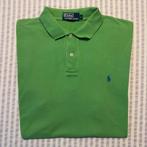 Vintage Ralph Lauren Polo – Felgroen met blauw logo (L), Maat 52/54 (L), Verzenden, Ralph Lauren, Zo goed als nieuw