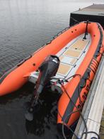 RIB Novurania 5m Solas MOB, Watersport en Boten, Rubberboten, Zo goed als nieuw, Benzine, Minder dan 70 pk, Overige materialen