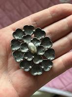 Zilveren Scandinavische broche, Verzenden, Zo goed als nieuw, Zilver