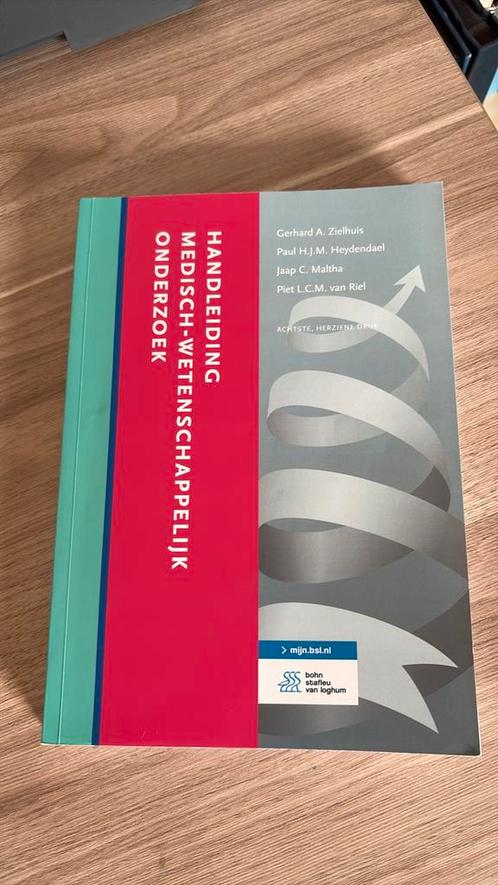 Handleiding medisch-wetenschappelijk onderzoek, Boeken, Wetenschap, Zo goed als nieuw, Ophalen of Verzenden