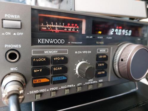 Nette en goed werkende Kenwood TS 140S met 11 meter, Telecommunicatie, Zenders en Ontvangers, Zo goed als nieuw, Zender en Ontvanger