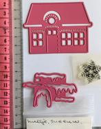 Snijmal huis sneeuw en stempel nw, Ophalen of Verzenden, Nieuw, Overige thema's, Pons of Mal