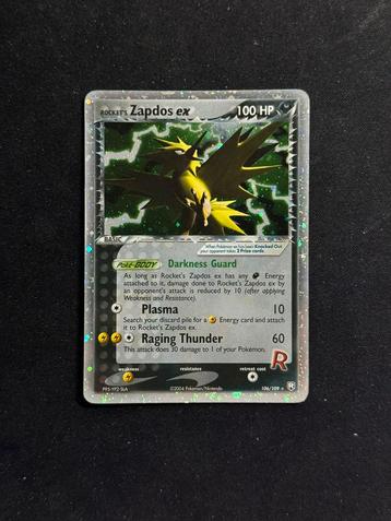 Zapdos ex #106 beschikbaar voor biedingen