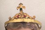 Franse Kroon processie Tiara met steentjes, Antiek en Kunst, Ophalen of Verzenden