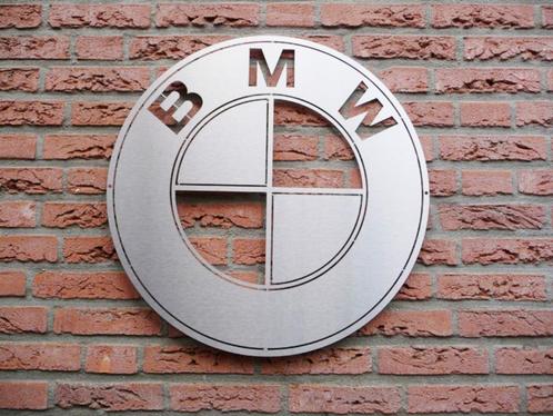 BMW RVS logo, Auto-onderdelen, Motor en Toebehoren, BMW, Nieuw, Ophalen of Verzenden