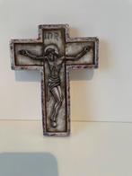 Gebrandschilderd stenen kruisje van Erp-Broekhans, Antiek en Kunst, Ophalen of Verzenden