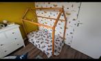 Montessori huisbed Petit Amélie 80x160–vloerbed incl. matras, Ophalen, Zo goed als nieuw, Jongetje of Meisje