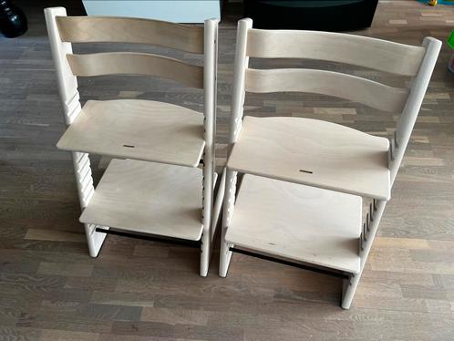 Stokke Tripp Trapp kinderstoel (2x), Kinderen en Baby's, Kinderstoelen, Zo goed als nieuw, Meegroeistoel, Ophalen