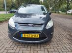 Ford C-Max 1.0 92KW 2014 1e eigenaar, trekhaak, APK26-10, Auto's, Ford, Voorwielaandrijving, 65 €/maand, Blauw, Origineel Nederlands