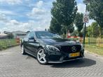 Mercedes-Benz C-Klasse C180 AMG AUT7 1.6 115KW 2017 Zwart, Auto's, Automaat, 65 €/maand, 1800 kg, Zwart