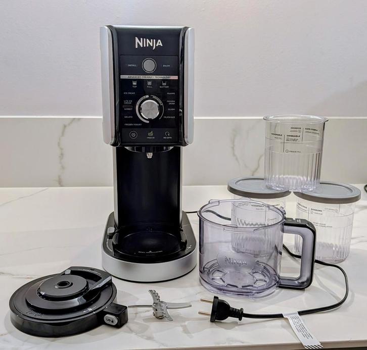 Ninja Creami Deluxe – 4x gebruikt – met factuur (€239,00), Witgoed en Apparatuur, Keukenmixers, Zo goed als nieuw, Ophalen