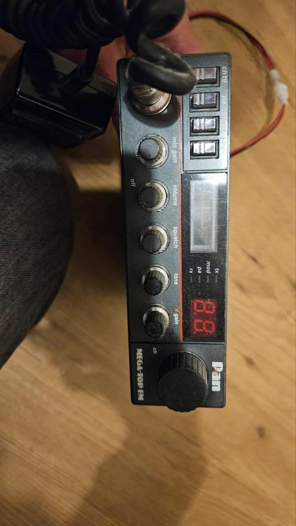 27MC Pan Mega 400 FM Radio met Microfoon, Telecommunicatie, Overige Telecommunicatie, Ophalen of Verzenden