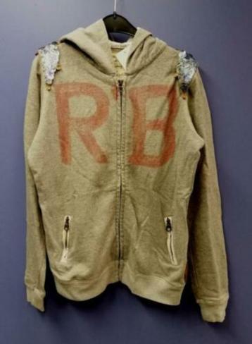 Scotch R'Belle grijs hoody vest + schubben mt 140 nr 31943 beschikbaar voor biedingen