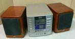 Akai stereo set + cd qx-20 + jvc speakers sp-ux2000, Ophalen of Verzenden, Gebruikt, Akai
