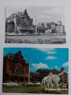 Groningen Station Ansichtkaarten, Verzenden, 1960 tot 1980, Ongelopen, Groningen
