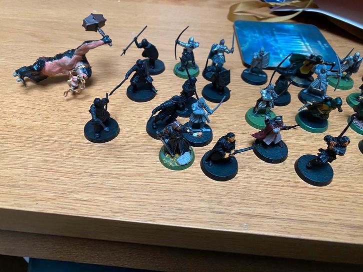 Mesbg unused warriors / hero’s, Hobby en Vrije tijd, Wargaming, Zo goed als nieuw, Lord of the Rings, Verzenden