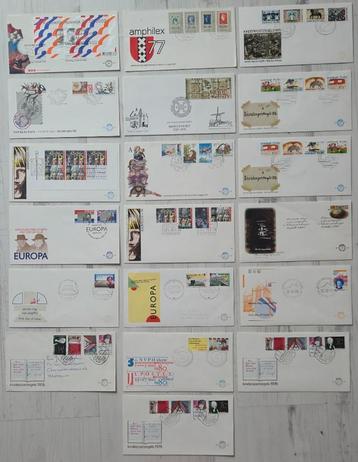 19 x eerstedagenveloppen Nederland beschikbaar voor biedingen