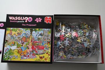 Wasgij? legpuzzel the proposal!  500 stukjes als nieuw beschikbaar voor biedingen
