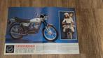 Zundapp reklamefolder NL 1980 - 3  model 448 Sprinter, Verzenden, Zo goed als nieuw
