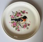 Vintage verzamelbord vogel Barratts of Staffordshire England, Ophalen of Verzenden, Rond