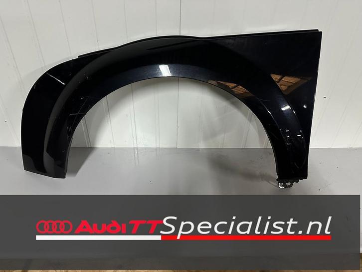Voorscherm links Audi TT MK2 8J zwart LZ9Y, Auto-onderdelen, Carrosserie en Plaatwerk, Spatbord, Audi, Links, Gebruikt, Herkomst onderdeel bekend
