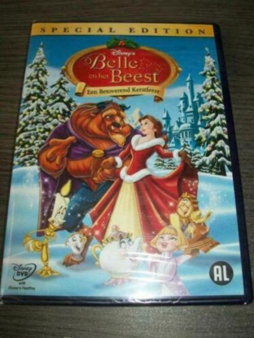 Disney Belle en het Beest Een Betoverende Kerst sealed, Cd's en Dvd's, Dvd's | Tekenfilms en Animatie, Nieuw in verpakking, Europees