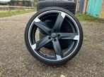Japan JR velgen 18 inch 5x100 8J ET35+ 215/35/18 zomerbanden