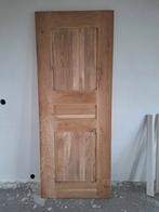 Eikenhouten binnendeur, Doe-het-zelf en Verbouw, Deuren en Horren, Ophalen of Verzenden, Binnendeur, 200 tot 215 cm