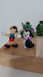 Pinocchio en figaro Disney poppetjes, Ophalen of Verzenden, Zo goed als nieuw