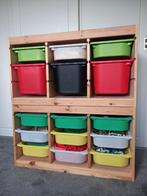 Ikea Trofast kast + bakken dubbel, Gebruikt, Ophalen of Verzenden, 75 tot 100 cm, Minder dan 50 cm