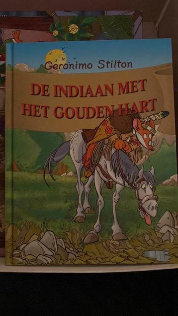 Geronimo Stilton - De indiaan met het gouden hart beschikbaar voor biedingen