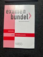 Examenbundel Bedrijfseconomie VWO 2021-2022, Ophalen of Verzenden, Zo goed als nieuw