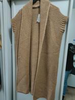 Geisha lang mouwloos vest one size camel gilet bodywarmer xl, Maat 42/44 (L), Nieuw, Ophalen of Verzenden, Geisha