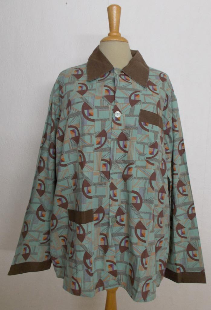 Aparte retro/vintage katoenen pyama set! M, Kleding | Dames, Pyjama's, Zo goed als nieuw, Maat 38/40 (M), Verzenden