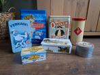 Diverse vintage bewaarblikken Verkade Ruijter Poortvliet pst, Verzamelen, Ophalen of Verzenden, Gebruikt, Overige, Overige merken