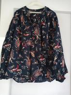 Keurige katoenen blouse mt 42/44, Blauw, Maat 42/44 (L), Ophalen of Verzenden, Zo goed als nieuw