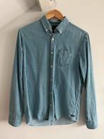 Scotch & Soda Overhemd Maat M - Weinig Gedragen, Ophalen of Verzenden, Zo goed als nieuw, Blauw, Halswijdte 39/40 (M)